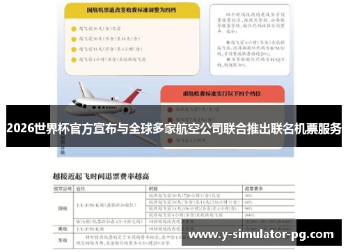 2026世界杯官方宣布与全球多家航空公司联合推出联名机票服务 2026世界杯官方宣布与全球多家航空公司联合推出联名机票服务